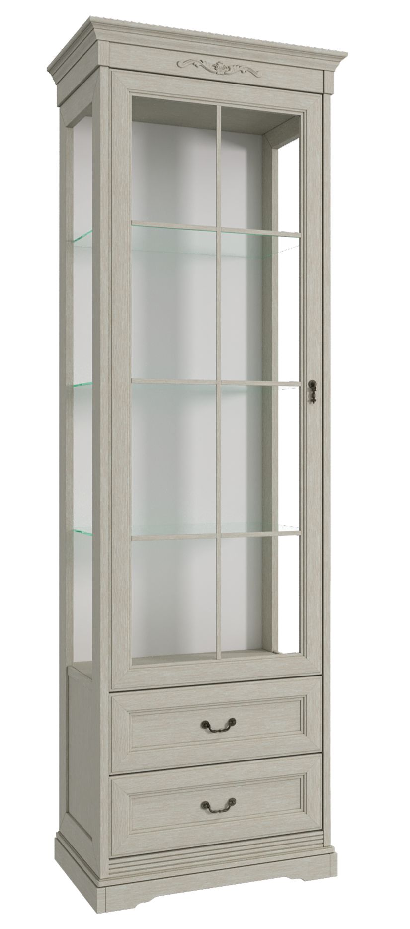 Шкафы витрины